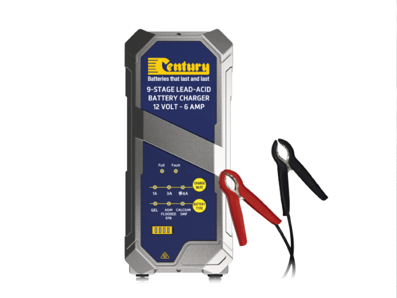 Charge up Dad's boat battery with a Century battery charger